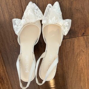 Bella Belle Francesca Bow Heels 9.5